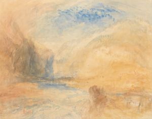 Mountain Landscape with Lake