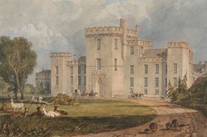 View of Hampton Court, Hertefordshire, from the Northwest