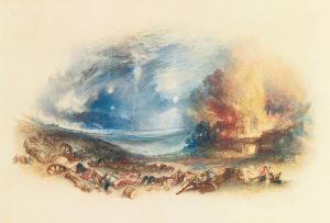 The Field Of Waterloo Seen From Hougoumont
