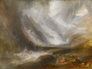 Valley of Aosta; Snowstorm, Avalanche, and Thunderstorm