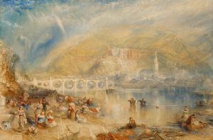 Heidelberg, with a Rainbow