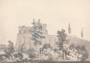 Buildings Overlooking Water, near Naples