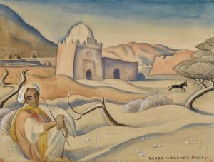 Shepherd in the Atlas Mountains