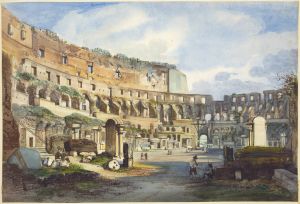 Interior of the Colosseum