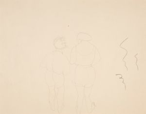 Two Woman Bathers Seen from Behind