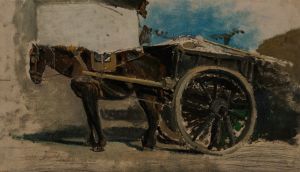 The horse cart