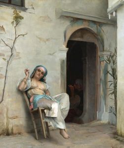 Turkish Woman Smoking