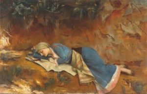 Resting Greek Girl