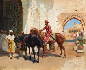 Persian Horse Seller, Bombay