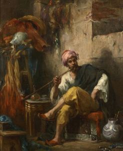 Fumeur de narguilé