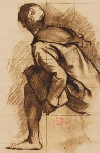 Etude d’un moine de dos