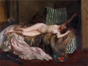 Young Girl after a Masked Ball