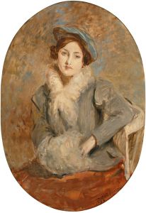 Désirée Manfred With A Muff