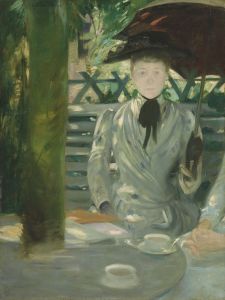 Portrait of a lady, traditionally identified as Ellen Millicent Cobden