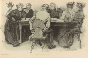 A game of checkers in Munich