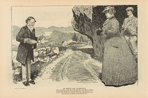 He meets Lady Fitzmaurice