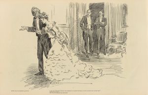 I see that professor gigham, the celebrated all-around scientist, is going to marry that college girl