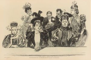 Inauguration day in the diplomatic gallery, Washington