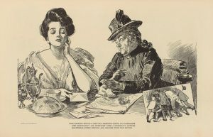 Miss Babbles brings a copy of a morning paper