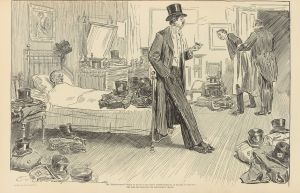 Mr. Meeker doesn’t object so much to his wife’s entertainments…