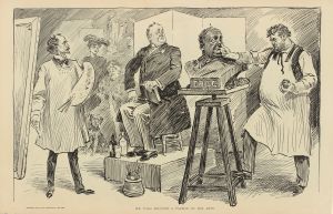 Mr. Tagg becomes a patron of the arts