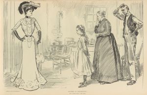 Studies in expression, the ‘chorus girl’s’ visit home