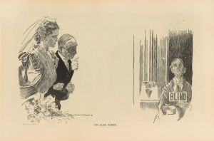 Two blind women