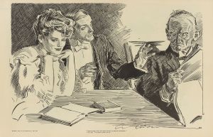 ‘Young man, have you been trying to kiss my daughter’