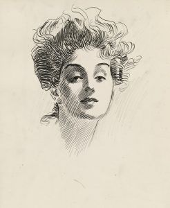 Head of a girl