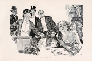 An argument with the leading lady