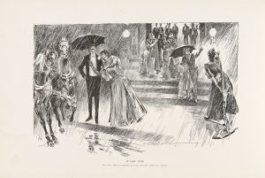 In leap year – The ladies calling carriages for the gentlemen after the theatre