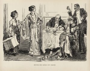 Meeting her sister’s city friends