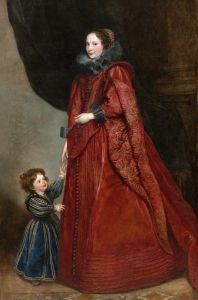 A Genoese Lady with Her Child
