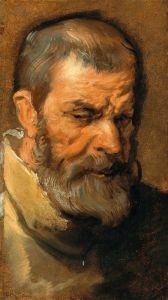 Head Of A Bearded Man