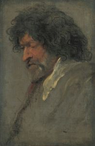 Head study of a man