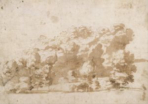 A wooded ridge