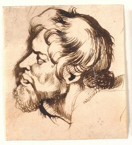 Head of a man