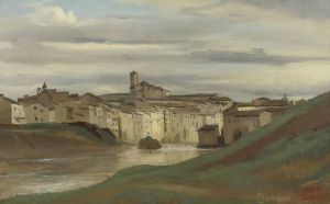 On The Banks Of The Tiber, Rome