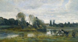 Ville D’avray; L’abreuvoir Des Chevaux