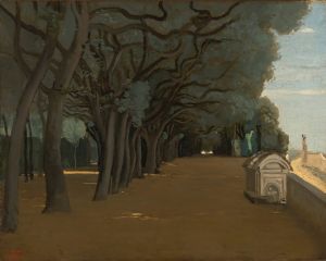 Rome; Terrasse De La Villa Pamphili