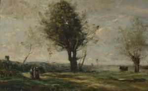 La Rencontre Au Bord Du Chemin