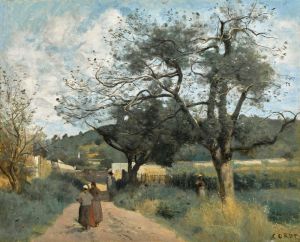 Marcoussis, Route À Travers Les Champs