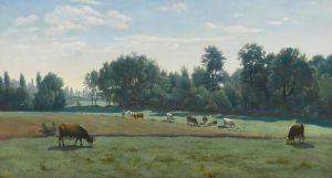 Marcoussis – Les Vaches Au Pâturage