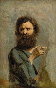 Head of a Bearded Man