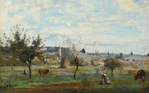 Un Village Des Environs De Mantes