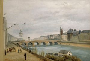 Le Pont au Change, vu du quai de Gesvres