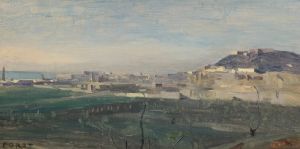 Naples — le Mont Saint-Elme et partie de sa ville