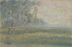 Landschaft; Près Bussières