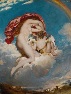 Venus And Cupid Descending