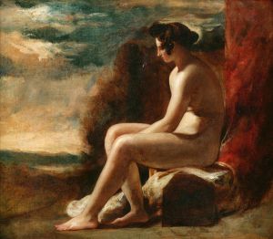 Seated Nude in a Landscape